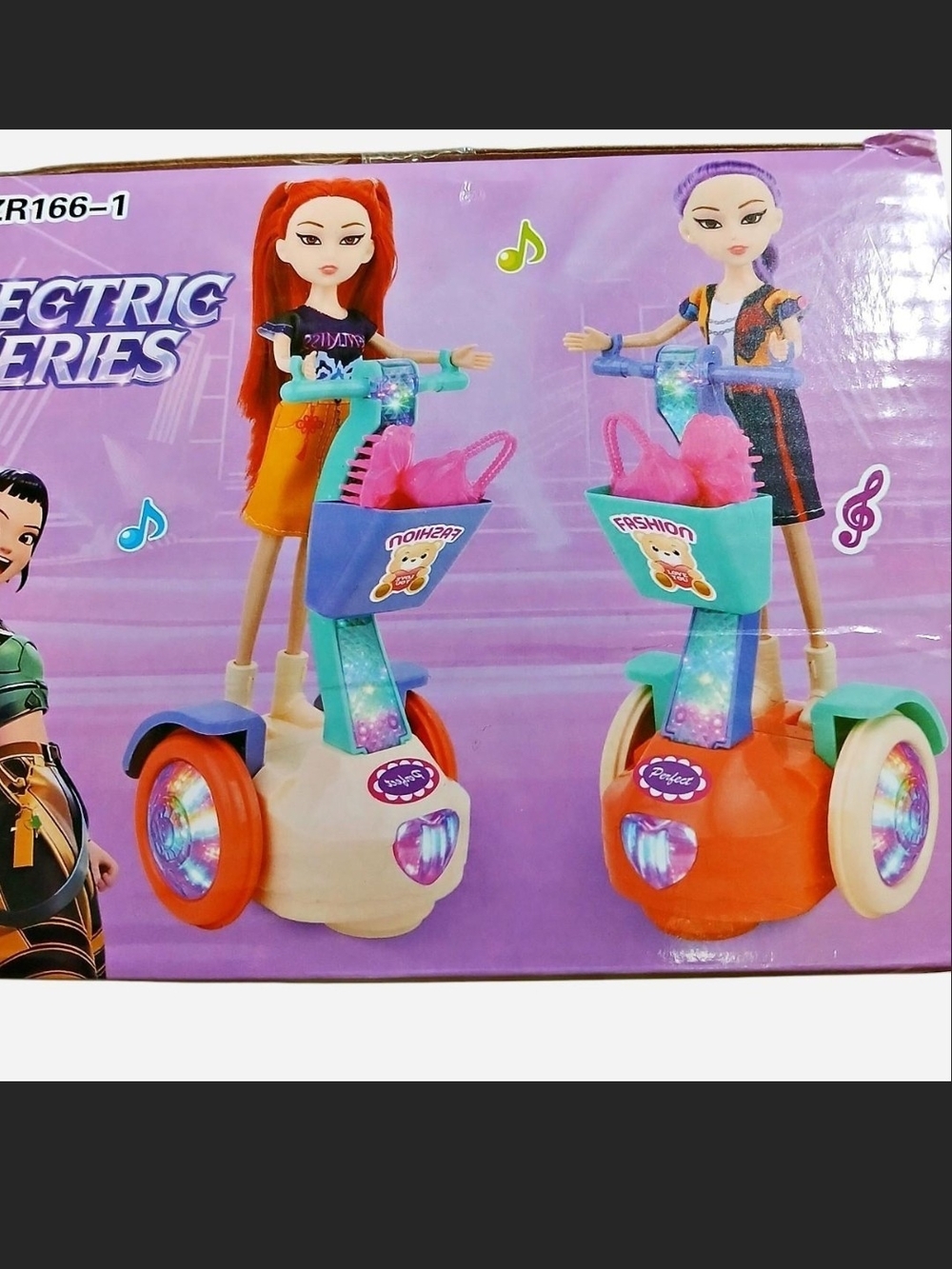 Kpop Demon Hunter Doll Rumi. Electric Scooter. It Lights Up And Sings #kpopdemon